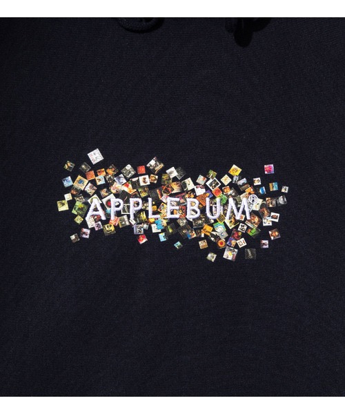 APPLEBUM（アップルバム）の「"Vinyl Logo" Sweat Parka（パーカー・メンズ・アッシュグレー/ブラック/ネイビー/スモークピンク・MEDIUM/LARGE/X-LARGE/XX-LARGE）」の20枚目の写真
