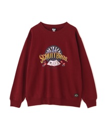 schott | Schott/ショット/CARD CREWNECK SWEATSHIRT/カードクルーネックスウェット(スウェット)