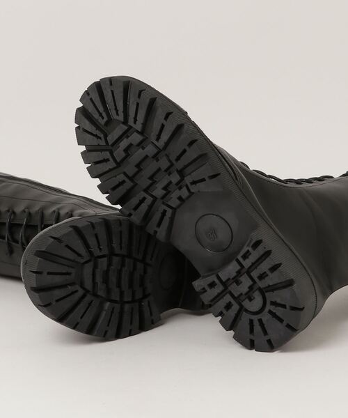 Auntie Rosa（アンティローザ）の「厚底ロングブーツ（スニーカー・レディース・ブラック・38/39/37）」の10枚目の写真