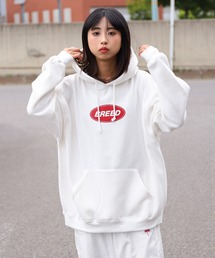 ZIP FIVE | 【肉厚】 ビッグシルエットパーカー  無地/バックロゴプリント/オーバルプリント/ベースボールロゴサガラ刺繍【ユニセックス】(パーカー)