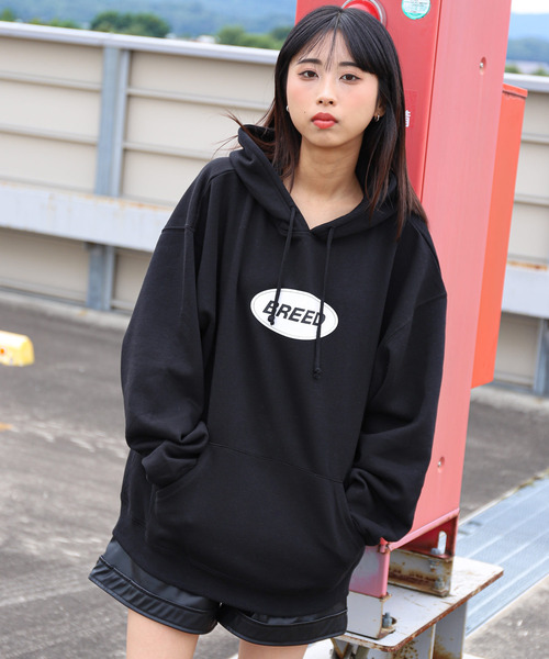 ZIP FIVE（ジップファイブ）の「【ZIP FIVE】オーバーサイズ 肉厚 裏起毛 パーカー 無地 / アソート ロゴ プリント / 刺繍（パーカー・レディース・ブラック系3/グリーン系1/パープル系1/グレー系2/ネイビー系/ホワイト系3/パープル/ホワイト系1/アイボリー系1/ネイビー系2/アイボリー系/イエロー系1/ベージュ系/グレー系その他/グリーン系/イエロー/ダークグリーン系/ホワイト系4/ブラック系4/カーキ/杢グレー/ブルー/ブラック系/ブルー系その他3/ブラック/ベージュ/チャコール/ロイヤルブルー/グレー系1/ホワイト系2/ブラック系2/グリーン/レッド/オレンジ/ブルー系/ホワイト/ブルー系その他/ダークグリーン系2/オートミール/ダークグリーン系1/ブラウン/レッド系2/ホワイト系5/ブラック系1/ブルー系その他2/ネイビー/ブラウン系/ダークグリーン/ホワイト系その他/アイボリー/レッド系/レッド系1/アイボリー系2/ネイビー系1/ホワイト系/グレー系/オレンジ系1・LARGE/MEDIUM/X-LARGE）」の15枚目の写真