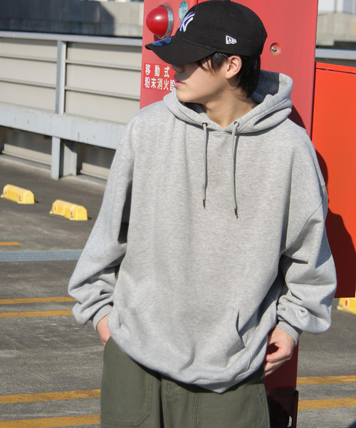 ZIP FIVE（ジップファイブ）の「【ZIP FIVE】オーバーサイズ 肉厚 裏起毛 パーカー 無地 / アソート ロゴ プリント / 刺繍（パーカー・レディース・ブラック系3/グリーン系1/パープル系1/グレー系2/ネイビー系/ホワイト系3/パープル/ホワイト系1/アイボリー系1/ネイビー系2/アイボリー系/イエロー系1/ベージュ系/グレー系その他/グリーン系/イエロー/ダークグリーン系/ホワイト系4/ブラック系4/カーキ/杢グレー/ブルー/ブラック系/ブルー系その他3/ブラック/ベージュ/チャコール/ロイヤルブルー/グレー系1/ホワイト系2/ブラック系2/グリーン/レッド/オレンジ/ブルー系/ホワイト/ブルー系その他/ダークグリーン系2/オートミール/ダークグリーン系1/ブラウン/レッド系2/ホワイト系5/ブラック系1/ブルー系その他2/ネイビー/ブラウン系/ダークグリーン/ホワイト系その他/アイボリー/レッド系/レッド系1/アイボリー系2/ネイビー系1/ホワイト系/グレー系/オレンジ系1・LARGE/MEDIUM/X-LARGE）」の17枚目の写真