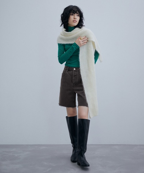 ROLLA'S（ローラス）の「【ROLLA'S】CLASSIC CUTOFF（デニムパンツ・レディース・ブラック・27/28）」の3枚目の写真