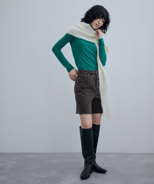 ROLLA'S（ローラス）の「【ROLLA'S】CLASSIC CUTOFF（デニムパンツ・レディース・ブラック・27/28）」の4枚目の写真