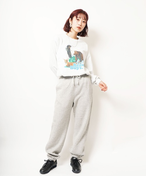 THE SHINZONE（ザ　シンゾーン）の「COMMON SWEAT PANTS（スウェットパンツ・レディース・グレー・FREE）」の3枚目の写真