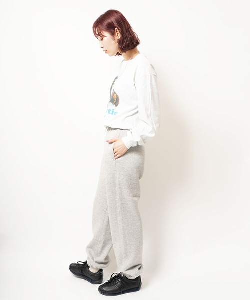 THE SHINZONE（ザ　シンゾーン）の「COMMON SWEAT PANTS（スウェットパンツ・レディース・グレー・FREE）」の4枚目の写真