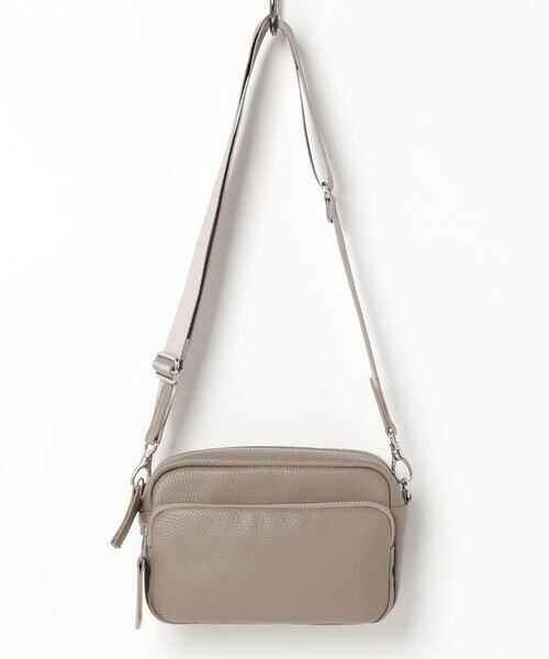 PR01.（ピーアールワン）の「itten-itten BOLLA レザーミニショルダーバッグ（ショルダーバッグ・レディース・チャコールグレー/オレンジ/グリーン/モカ・FREE）」の3枚目の写真