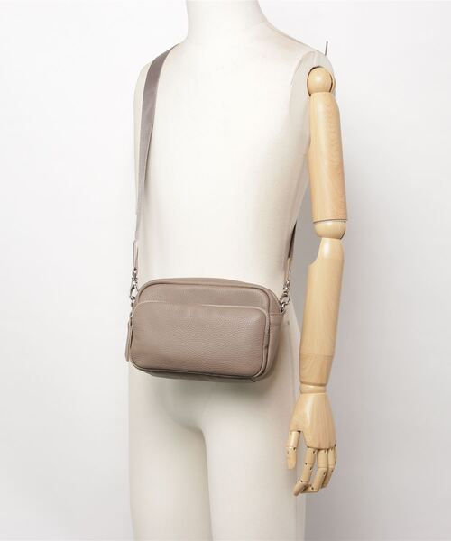 PR01.（ピーアールワン）の「itten-itten BOLLA レザーミニショルダーバッグ（ショルダーバッグ・レディース・チャコールグレー/オレンジ/グリーン/モカ・FREE）」の17枚目の写真