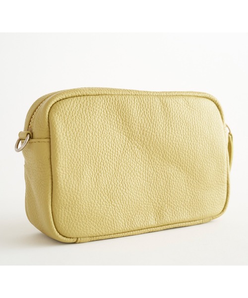 PR01.（ピーアールワン）の「itten-itten BOLLA レザーミニショルダーバッグ（ショルダーバッグ・レディース・チャコールグレー/オレンジ/グリーン/モカ・FREE）」の6枚目の写真