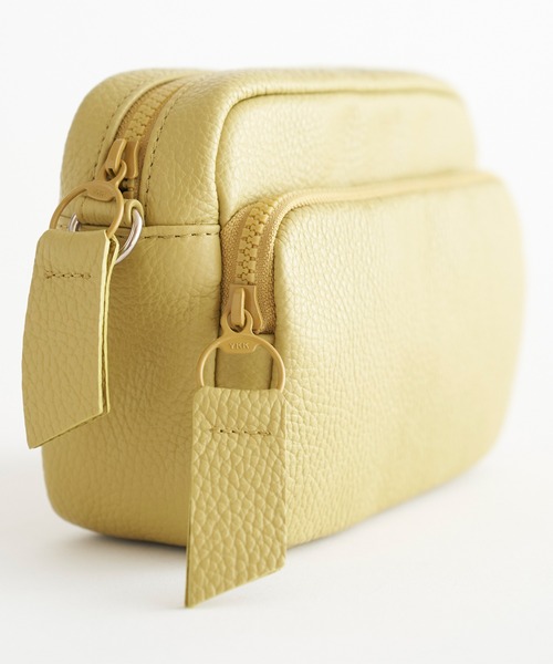 PR01.（ピーアールワン）の「itten-itten BOLLA レザーミニショルダーバッグ（ショルダーバッグ・レディース・チャコールグレー/オレンジ/グリーン/モカ・FREE）」の5枚目の写真