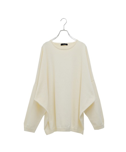 MinoriTY（マイノリティ）の「【入荷禁止】ニット オーバーサイズ ニット ドルマンスリーブ セーター コットンハイゲージ クルーネック 秋服 冬服（ニット/セーター・メンズ・ブラック/アッシュブラウン/アイボリー/マジェンタ/ラベンダー/グレイッシュベージュ・M/L/S）」の19枚目の写真