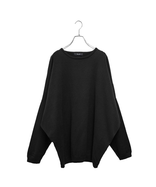 MinoriTY（マイノリティ）の「【入荷禁止】ニット オーバーサイズ ニット ドルマンスリーブ セーター コットンハイゲージ クルーネック 秋服 冬服（ニット/セーター・メンズ・ブラック/アッシュブラウン/アイボリー/マジェンタ/ラベンダー/グレイッシュベージュ・M/L/S）」の20枚目の写真