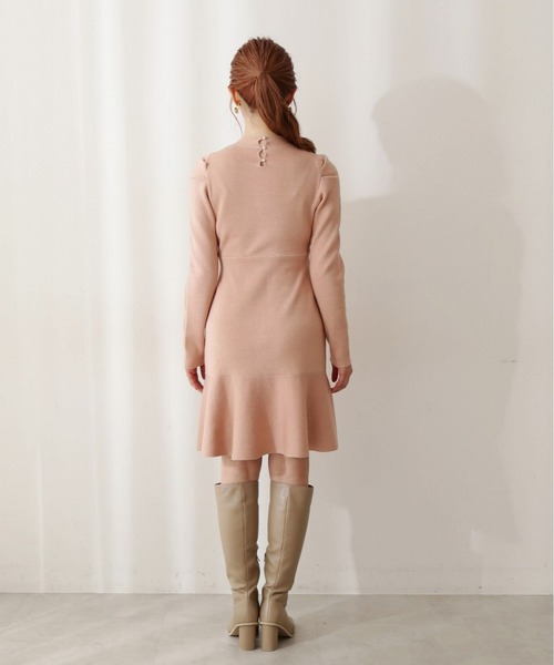 PROPORTION BODY DRESSING（プロポーションボディドレッシング）の「＜Ｅ＞ツイード調ミニマーメイドワンピース / 1212247001（ワンピース・レディース・グレー/オレンジ・SMALL/MEDIUM）」の8枚目の写真