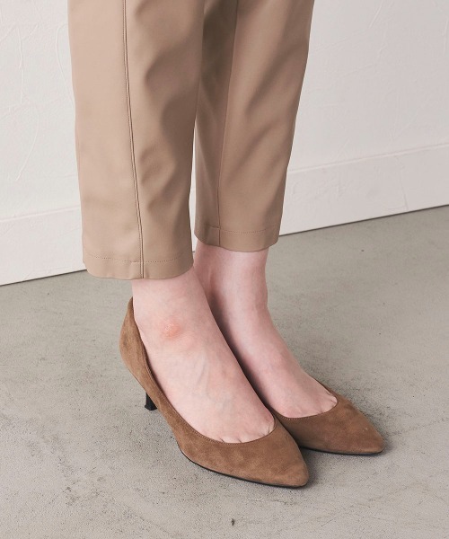 la.f…（ラエフ）の「【WEB別注】ムレないECOストレッチレザーパンツ≪洗濯機で洗える≫（その他パンツ・レディース・ブラック/ベージュ・11号/9号/7号）」の14枚目の写真