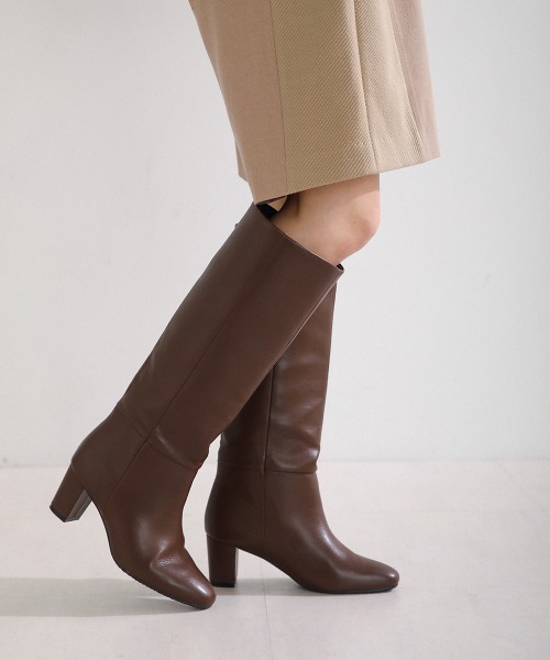 Bou Jeloud（ブージュルード）の「ルーズロングブーツ（ブーツ・レディース・ブラック/ブラウン/アイボリー・M/L）」の3枚目の写真