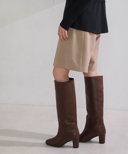 Bou Jeloud（ブージュルード）の「ルーズロングブーツ（ブーツ・レディース・ブラック/ブラウン/アイボリー・M/L）」の12枚目の写真