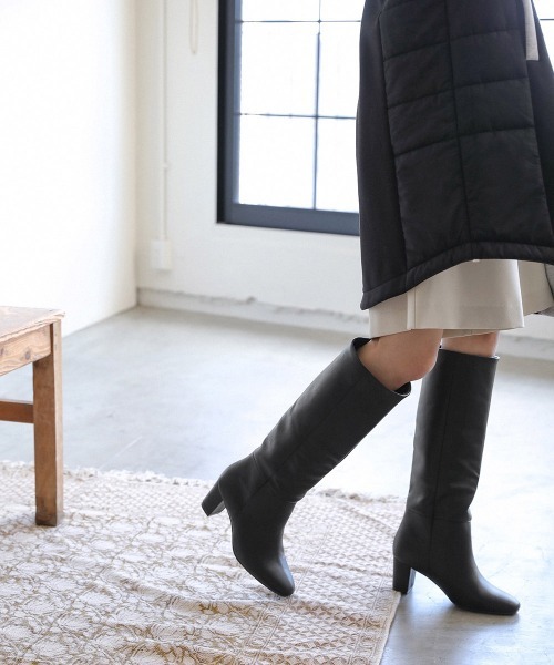Bou Jeloud（ブージュルード）の「ルーズロングブーツ（ブーツ・レディース・ブラック/ブラウン/アイボリー・M/L）」の21枚目の写真