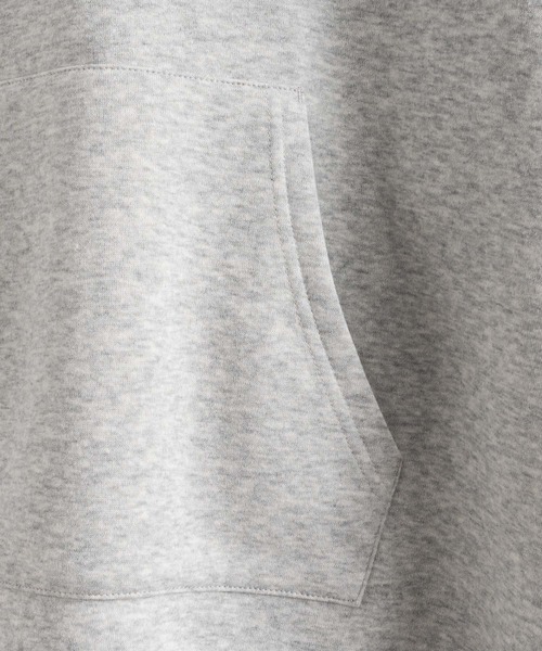 Ressaca（レサーカ）の「オーバーサイズ サテンロゴ刺繍スウェットプルオーバーパーカー（パーカー・メンズ・アッシュグレー/グレー/グリーン/ブラック/レッド/ブルー/ブラウン・L/M/XL）」の17枚目の写真