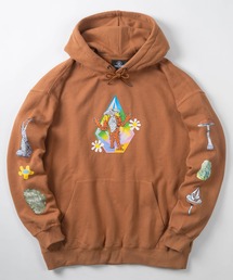 VOLCOM（ボルコム）の「【VOLCOM/ボルコム】CHRISSIE ABBOT X FRENCH コラボ デザイン プリントプルパーカー/フーディー/裏起毛（パーカー・メンズ）」