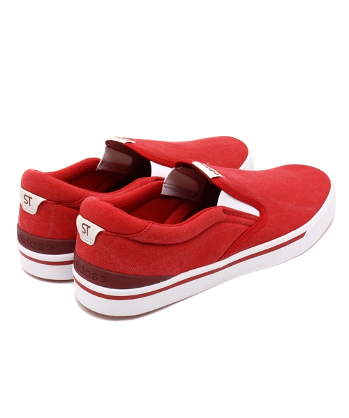 adidas（アディダス）の「WEGO/adidas NEO NEOPARK STスリッポン（スニーカー・メンズ・グレー系その他/レッド・MEDIUM/X-LARGE/LARGE）」の8枚目の写真