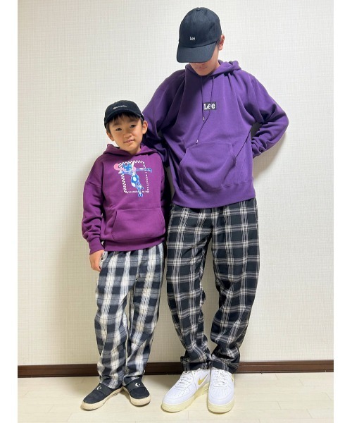 Lee(リー)の「【Lee】裏シャギーパーカー(パーカー・メンズ・パープル・M/L/XL)」の10枚目の写真