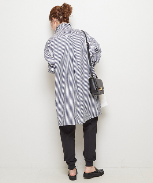TICCA(ティッカ)の「≪追加≫【TICCA/ティッカ】別注 NO.1 スリットチュニックプルオーバー(シャツ/ブラウス・レディース・ブルー/ホワイト・FREE)」の18枚目の写真
