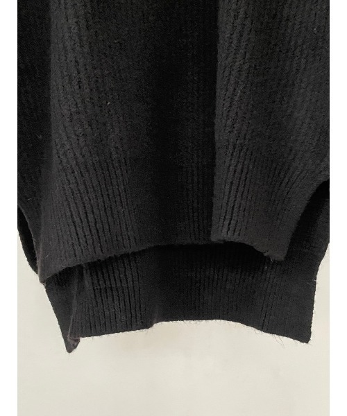 ulu（ウル）の「Round neck knit pullover（ニット/セーター・レディース・ブラック/アイボリー・FREE）」の20枚目の写真