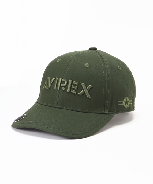 AVIREX（アヴィレックス）の「《GOLF WEAR》マーカー付き キャップ / MARKER付 CAP / アヴィレックス / AVIREX（ゴルフグッズ・メンズ・ホワイト/グレー/カーキ/ブラック/ネイビー・F）」の5枚目の写真