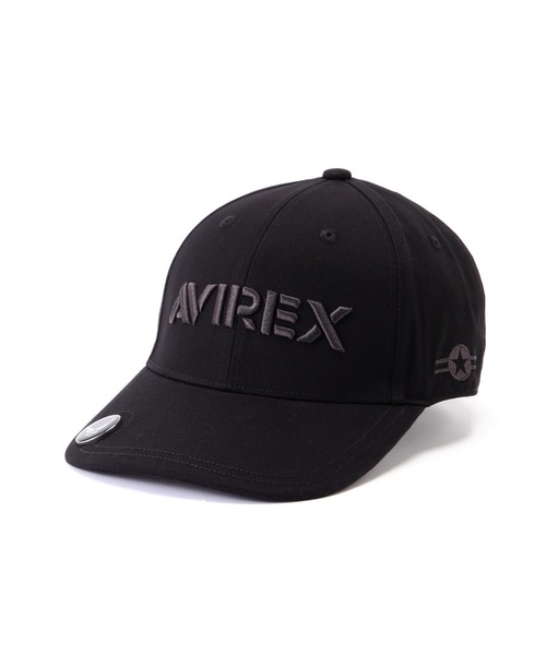 AVIREX（アヴィレックス）の「《GOLF WEAR》マーカー付き キャップ / MARKER付 CAP / アヴィレックス / AVIREX（ゴルフグッズ・メンズ・ホワイト/グレー/カーキ/ブラック/ネイビー・F）」の3枚目の写真