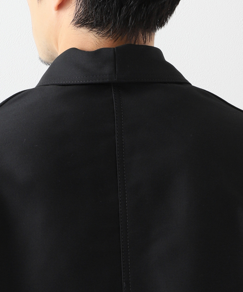 Le LABOUREUR（ラブルール）の「【LE LABOUREUR / ル・ラブルール】  VESTON MOLESKINE（カバーオール・メンズ・ブラック/アイボリー・3/4）」の10枚目の写真