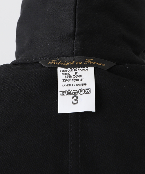 Le LABOUREUR（ラブルール）の「【LE LABOUREUR / ル・ラブルール】  VESTON MOLESKINE（カバーオール・メンズ・ブラック/アイボリー・3/4）」の21枚目の写真