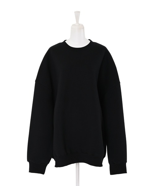 Narcissus(ナルシス)の「【Narcissus】シンプルスウェット(スウェット・レディース・ブラック/ブルー・FREE)」の7枚目の写真