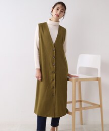 DRESKIP | ジレにもなるジャンスカ(スカート)