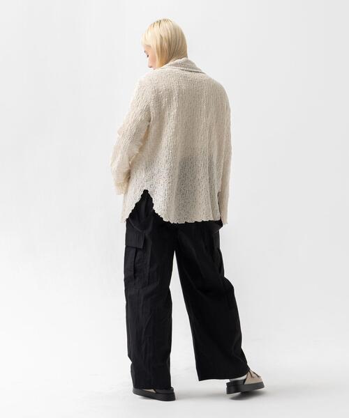 CITEN（シテン）の「＜CITEN＞ユーティリティ カーゴパンツ（カーゴパンツ・レディース・ライム/ブラック・S/M）」の19枚目の写真