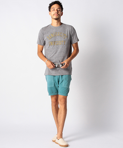 BEAMS（ビームス）の「BEAMS / アメリカン ロゴTEE（Tシャツ/カットソー・メンズ・グレー/ホワイト/ネイビー・LARGE/X-LARGE/MEDIUM/SMALL）」の13枚目の写真