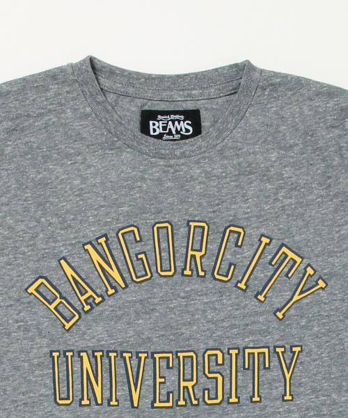 BEAMS（ビームス）の「BEAMS / アメリカン ロゴTEE（Tシャツ/カットソー・メンズ・グレー/ホワイト/ネイビー・LARGE/X-LARGE/MEDIUM/SMALL）」の22枚目の写真