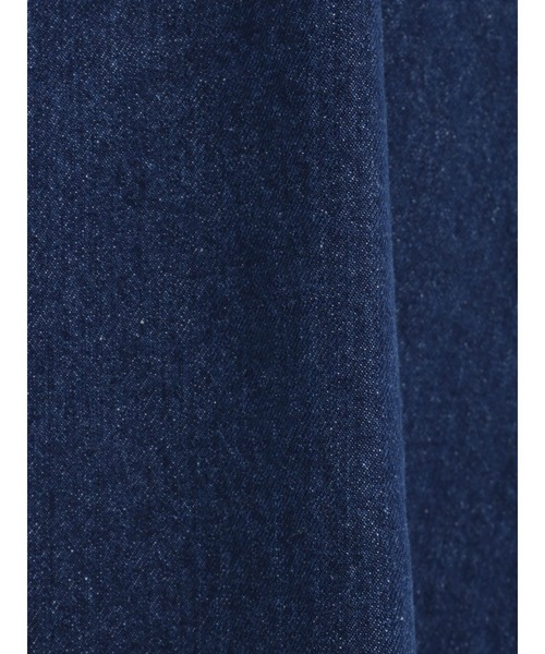 Samansa Mos2（サマンサ モスモス）の「デニムAラインスカート（デニムスカート・レディース・ブラック/ネイビー・ﾌﾘ-）」の19枚目の写真