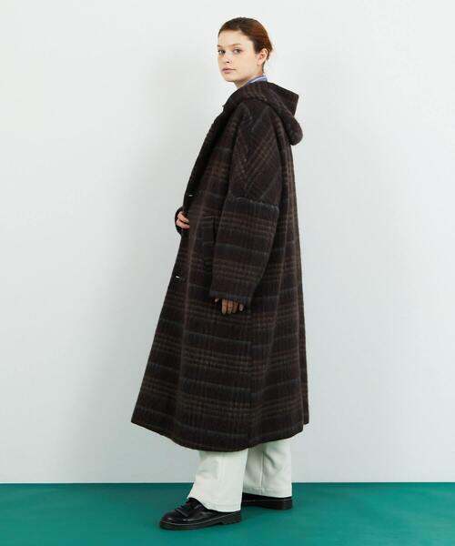 FRAPBOIS(フラボア)の「ダッフィーコート(ダッフルコート・レディース・ベージュ/ブラウン・1/2)」の11枚目の写真