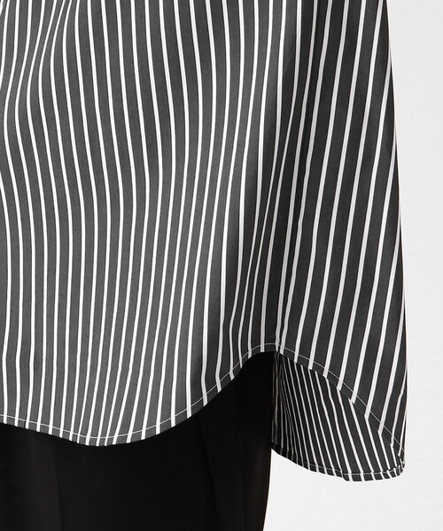 tk.TAKEO KIKUCHI（ティーケータケオキクチ）の「TRレギュラーカラー半袖シャツ（シャツ/ブラウス・メンズ・ベージュ系4/ベージュ/ホワイト/ブラック/ブラック系2/ブラック系4/ネイビー系7・04/01/03/02）」の14枚目の写真