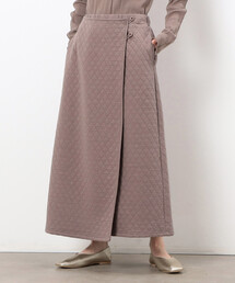 ONIGIRI | キルトジャガードラップ風スカート(スカート)