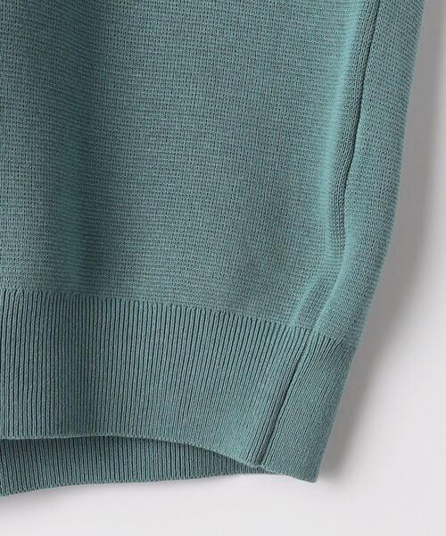 green label relaxing（グリーンレーベルリラクシング）の「クリアミラノリブ クルーネック ニット -ウォッシャブル-（ニット/セーター・メンズ・ケリー/ベージュ/ライム/ネイビー・S/M/L/XL）」の16枚目の写真