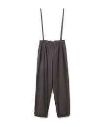 GALERIE VIE | コンパクトコットンツイル サスペンダー付きパンツ(その他パンツ)