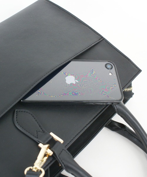 dazzlin(ダズリン)の「dazzlin/ダズリン シュリンク/スムース フラワー柄プリント2wayスクエアハンドバッグ(ハンドバッグ・レディース・アイボリー/ブラック/ベージュ系その他/ブルー系その他/ピンク系その他・FREE)」の22枚目の写真