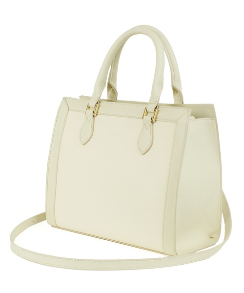 dazzlin(ダズリン)の「dazzlin/ダズリン シュリンク/スムース フラワー柄プリント2wayスクエアハンドバッグ(ハンドバッグ・レディース・アイボリー/ブラック/ベージュ系その他/ブルー系その他/ピンク系その他・FREE)」の13枚目の写真