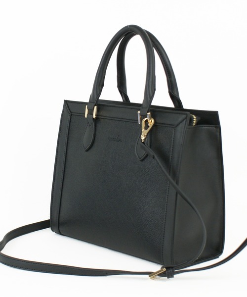 dazzlin(ダズリン)の「dazzlin/ダズリン シュリンク/スムース フラワー柄プリント2wayスクエアハンドバッグ(ハンドバッグ・レディース・アイボリー/ブラック/ベージュ系その他/ブルー系その他/ピンク系その他・FREE)」の14枚目の写真