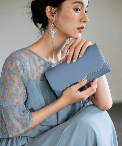 セール】パーティーバッグ 2WAY チェーン付き 結婚式（クラッチバッグ