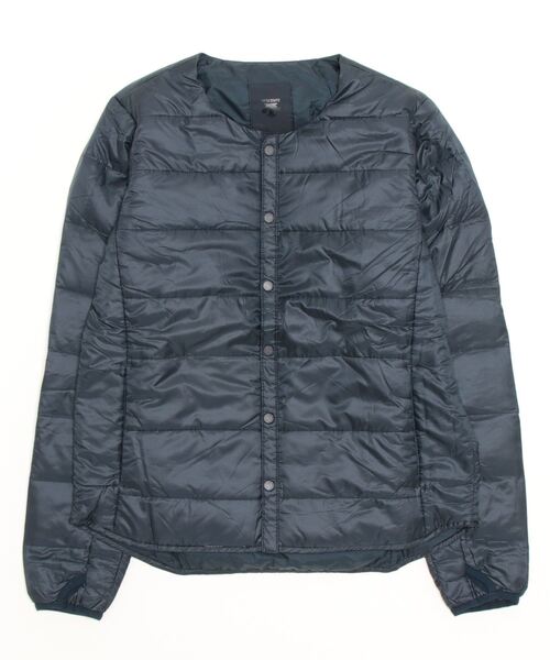 1610　DESCENTE デサント　H.C.S　ダウン L/Sシャツ　黒　M DESCENTE（デサント）の「DESCENTE ALLTERRAIN H.C.S.DOWN L/S SHIRT