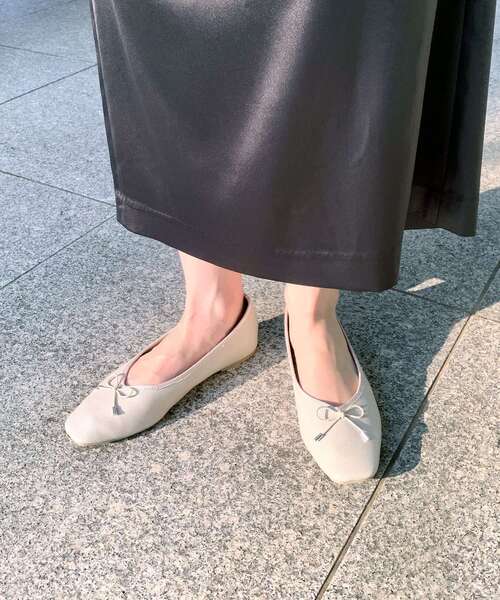 OPAQUE.CLIP（オペークドットクリップ）の「◆バレエシューズ（その他シューズ・レディース・ブラック/ベージュ/シルバー/ブラック系/ピンク系/ベージュ系1・25/30/35/40/45/50）」の11枚目の写真