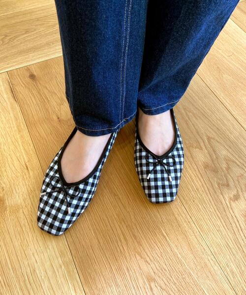 OPAQUE.CLIP（オペークドットクリップ）の「◆バレエシューズ（その他シューズ・レディース・ブラック/ベージュ/シルバー/ブラック系/ピンク系/ベージュ系1・25/30/35/40/45/50）」の3枚目の写真