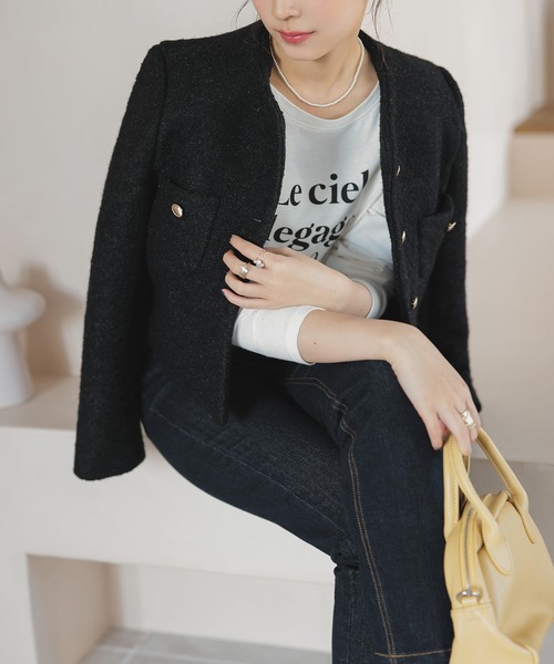 Isn't She?（イズントシー）の「金ボタンブークレジャケット